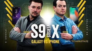 Galaxy S9 vs iPhone X: Part 2! [w/TechnoBuffalo]