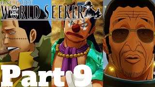 One Piece World Seeker: Episode 9: The Old Island Part 1 Boss Battle Crocodile & Kizaru