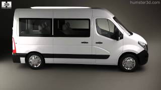 Nissan NV400 Passenger Van 2010 by 3D model store Humster3D.com