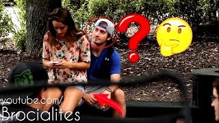 بنت تجلس على أرجل الشباب بالشارع (تجلس علي مناطقهم الحساسة) # مقلب | الباشمهندز