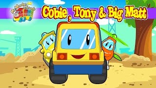 "Cobie, Tony & Big Matt" @ "Mr.Wheeler&Friends" CARtoons for kids