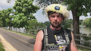 Rockford cyclist marks 1,000th day of cycling by biking 17 hours straight
