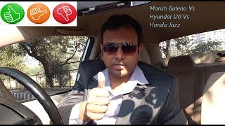 Best Premium Hatchback in Maruti Baleno, I20, Honda Jazz