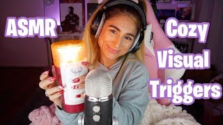 ASMR Flashlight & Cozy Visual Triggers | + Woodwick Candle