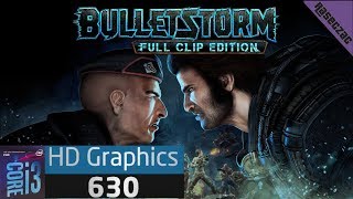 Buelletstorm / UHD630 / Pruebas de rendimiento / Gameplay / i3-8100 /