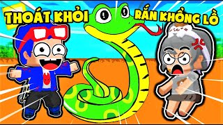PHONG CẬN THOÁT KHỎI RẮN KHỔNG LỒ CÙNG SAMMY | 1 NGÀY ĐẠI CHIẾN VS CHỊ EM NHÀ NOOB TRONG MINI WORLD