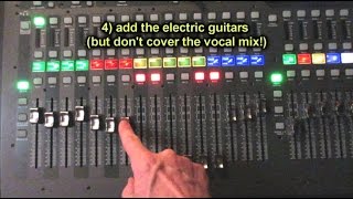 How to Mix Live Music at a Club or Small Concert