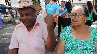 Memorias e Vidas - LAUDELINO ROSA DA SILVA e JÚLIA M. VIANA , casal simpático . Franca SP