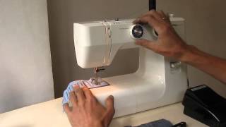 Sewing machine Швейная машина Privileg Super Nutzstich 1511-1 test хб ткань, джинс.