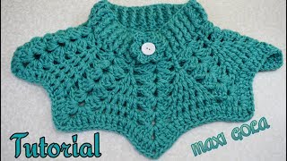 TUTORIAL  - Gola de crochet