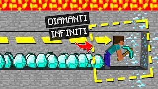 Ha trovato DIAMANTI INFINITI sul MIO SERVER di MINECRAFT!