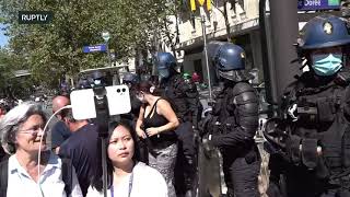 LIVE: Parisians gather for new round of anti-health-pass demonstration