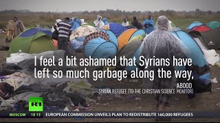 Transit Trash: Locals angry over garbage left behind by migrants and refugees