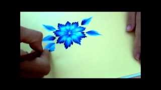 Corso one stroke. Tutorial tecnica one stroke painting
