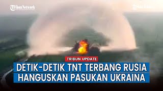 Meteorit UR-77 Rusia Ledakkan Posisi Militer Ukraina di Pinggirian Artyomovsk