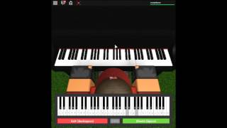Megalovania by: Toby Fox on a ROBLOX piano. [Easy]