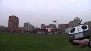 Автономный полет по точкам. Автовзлет и посадка.