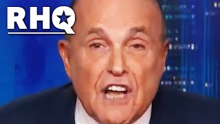 REPORT: Rudy Giuliani DRUNK Throughout Trump's Presidency