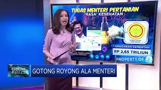Gotong Royong Ala Menteri