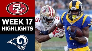 49ers vs. Rams | NFL Week 17 Game Highlights