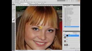 Простые уроки фотошопа (photoshop cs5). Ретушь лица.