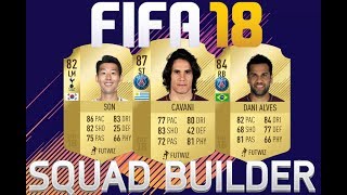 FIFA 18 SQUAD BUILDER | 150K HYBRID TEAM