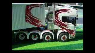 tamiya 1/14 scale RC scania R620 TOPLINE 8X4