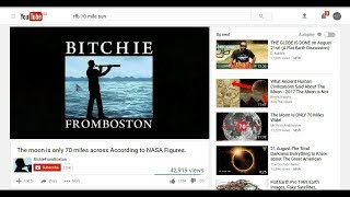 Flat Earth : New Channel Intro Richie From Boston