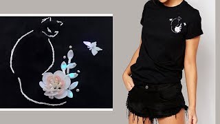 Beadwork | Sequin flower| Вышивка бисером: Цветок из пайеток