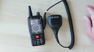 Externes Mikrophon für das POC F25 PTT Zello Walkie Talkie