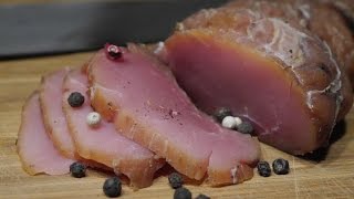 Kaltgeräuchertes Schweinefilet aus dem UDS