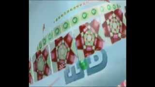 Заставка "нтв 20 лет" и часы