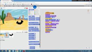 Scratch (урок 8 - мультик про кота и летучую мышь)