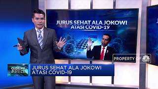 Jurus Sehat Ala Jokowi Atasi Covid-19
