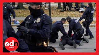 FURIOUS Protesters Clash as Rittenhouse Jury Deliberate