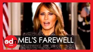 Melania SNUBS Jill Biden as she Preaches Unity in 'Tone Deaf' Farewell Message