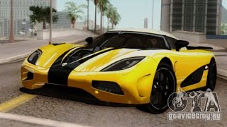 GTA Криминальная Россия (По сети)-Мод на Koenigsegg Agera R 2014