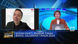Ekspor Timah Bakal Dilarang, Asosiasi: Ini Membingungkan