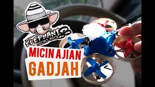 REVIEW  - Tes terbang Firmware Si GADJAH lawan ANGIN - Beecore Lite Brushed 1S