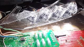Ремонт led огней Тойота Камри.Ч2: ремонт платы led