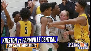 Farmville Central BIG 3 TOO MUCH for Kinston in HIGHLY ANTICIPATED MATCH UP! Raw Game Highlights