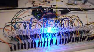 Charlieplexing 30 leds arduino