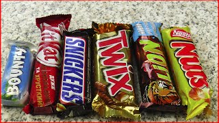Что будет если скрестить SNICKERS, TWIX, KITKAT, LION и NUTS