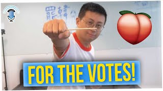 City Councillor Snaps 53 Pairs of Chopsticks After Losing a Bet