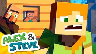 МУЛЬТИК МАЙНКРАФТ АЛЕКС И СТИВ НА РУССКОМ! ЗУБНАЯ ФЕЯ В MINECRAFT