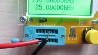 Генартор и ШИМ Тестер транзисторов ESR LCR T4 T3 прошивка 1,12К рус.