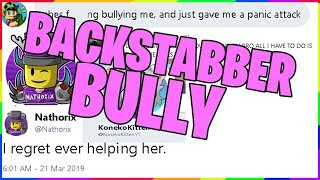 TIFFSSTUFF BACKSTABBED NATHORIX (Roblox drama)