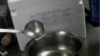 Molekulares Kochen Teil 1 - Orangenglace mit Stickstoff