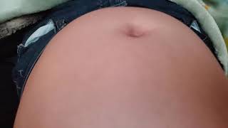 Belly sloshing without microphone