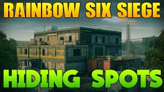 Rainbow Six Siege 4 Hiding Spots on The Map Hereford Base!